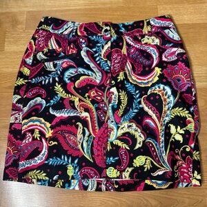 Colorful Paisley Women's Skirt